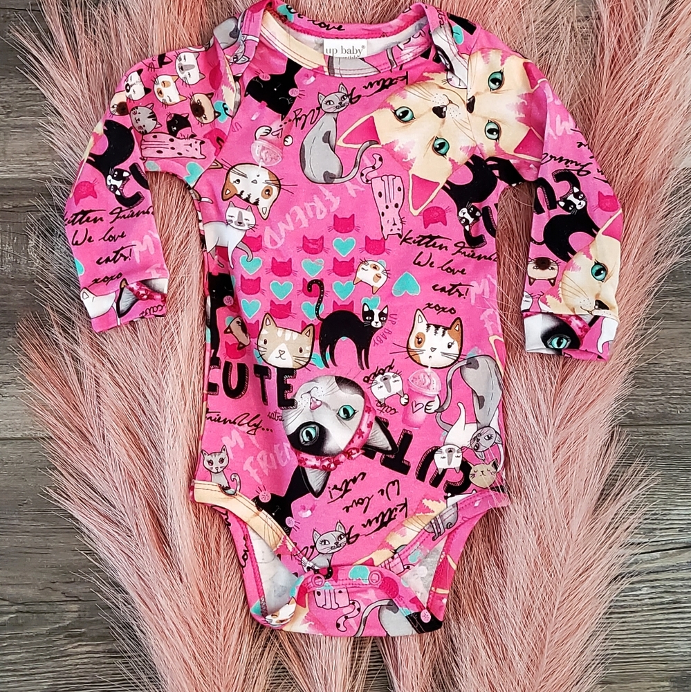Up baby long sleeve onsie